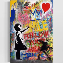 Charger l'image dans la galerie, Girl Balloon - Follow Your Dream