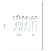Load image into Gallery viewer, Turquoise Adventures Awaits Little One