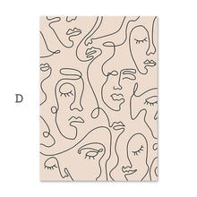 Charger l'image dans la galerie, Pink Abstract Figures & Flowers