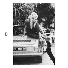 Load image into Gallery viewer, Black White Fashion Women Portrait