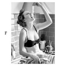 Load image into Gallery viewer, Black White Fashion Women Portrait