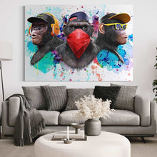Charger l'image dans la galerie, Abstract Monkey No Evil