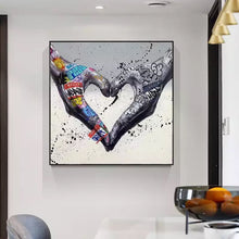 Charger l'image dans la galerie, Heart Hand Graffiti Art
