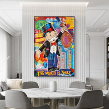 Charger l'image dans la galerie, The World Is Yours - Monopoly Graffiti Art