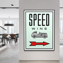 Load image into Gallery viewer, Speed Wins - Monopoly Edition