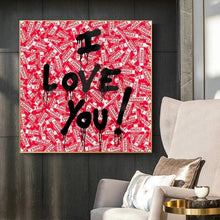 Charger l'image dans la galerie, Love You by Mr Brainwash