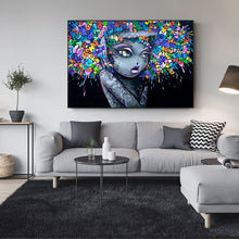 Charger l'image dans la galerie, Lovely Street Art Girl
