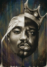 Charger l'image dans la galerie, Portrait Of Big And Tupac Art