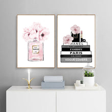 Charger l'image dans la galerie, Perfume & Fashion Books Wall Art