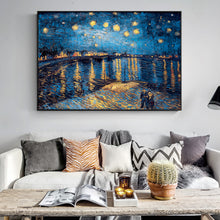 Charger l'image dans la galerie, Starry Night Over the Rhône by Van Gogh
