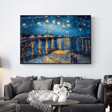 Charger l'image dans la galerie, Starry Night Over the Rhône by Van Gogh