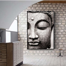 Load image into Gallery viewer, Buddha Statue Modern Wall Art