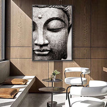 Load image into Gallery viewer, Buddha Statue Modern Wall Art