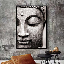 Load image into Gallery viewer, Buddha Statue Modern Wall Art