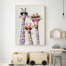 Load image into Gallery viewer, Funny Giraffes Family