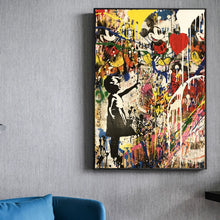 Load image into Gallery viewer, There Is Always Hope - Banksy Graffiti Art