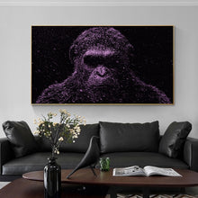 Load image into Gallery viewer, King Of The Monkey Abstract Raining Star