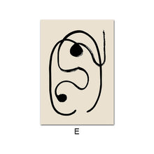 Charger l'image dans la galerie, Abstract Line Minimalist Art