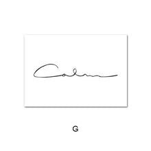 Charger l'image dans la galerie, Abstract Line Minimalist Art