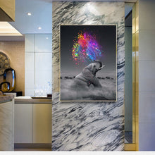 Charger l'image dans la galerie, Cute Elephant Blowing Rainbow