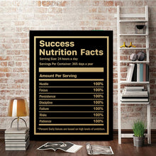 Load image into Gallery viewer, Success Nutrition Facts
