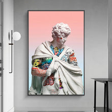 Load image into Gallery viewer, Sculpture Of David Street Graffiti Art