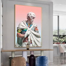 Load image into Gallery viewer, Sculpture Of David Street Graffiti Art
