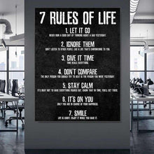 Charger l'image dans la galerie, ''7 Rules Of Life''