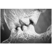 Charger l'image dans la galerie, Black & White Abstract Lover Kiss