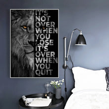 Load image into Gallery viewer, It's Not Over Motivational Art