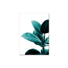 Load image into Gallery viewer, Scandinavian Golden Pineapple Leaf Wall Print