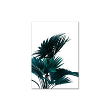 Load image into Gallery viewer, Scandinavian Golden Pineapple Leaf Wall Print