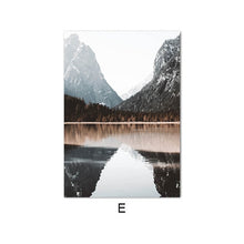 Load image into Gallery viewer, Nordic Morning Sunrise Into The Wild Canvas Prints