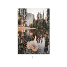 Load image into Gallery viewer, Nordic Morning Sunrise Into The Wild Canvas Prints