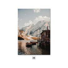 Load image into Gallery viewer, Nordic Morning Sunrise Into The Wild Canvas Prints