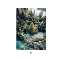 Load image into Gallery viewer, Nordic Escape To The Mountain Lake Art Print Set