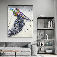 Charger l'image dans la galerie, Street Paper Airplane Wall Art