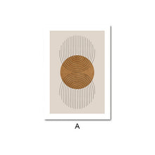 Charger l'image dans la galerie, Sun & Moon Phase Ocean Escape - Boho Abstract Art