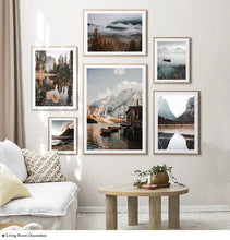 Load image into Gallery viewer, Nordic Morning Sunrise Into The Wild Canvas Prints