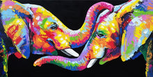 Load image into Gallery viewer, Elephant Love Art