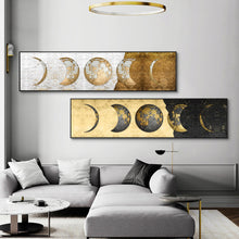 Load image into Gallery viewer, Vintage Moon Abstract Art
