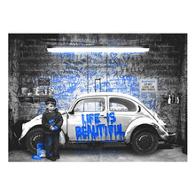Load image into Gallery viewer, Life Is Beautiful Graffiti Car