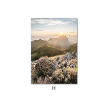 Load image into Gallery viewer, Nordic Mountain Lake Wall Art