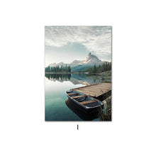 Load image into Gallery viewer, Nordic Mountain Lake Wall Art