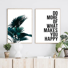 Load image into Gallery viewer, Scandinavian Golden Pineapple Leaf Wall Print