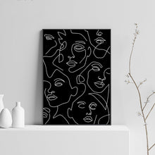 Charger l'image dans la galerie, Abstract Line Minimalist Art