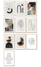 Load image into Gallery viewer, Geometric Abstract Accent Decor