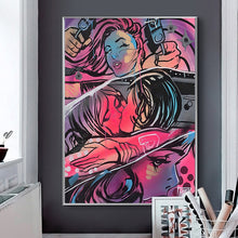 Charger l'image dans la galerie, Pop Lovers Kiss Art