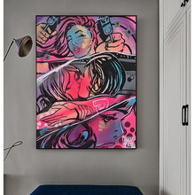 Charger l'image dans la galerie, Pop Lovers Kiss Art