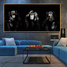 Load image into Gallery viewer, See no evil, Hear no evil, Speak no evil